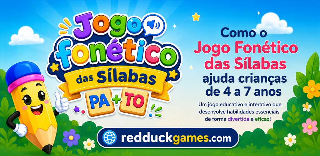 Como o Jogo Fonético das Sílabas ajuda crianças de 4 a 7 anos