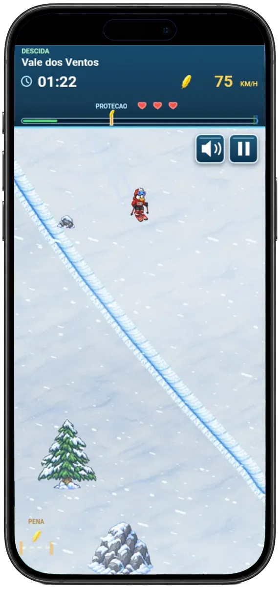 Ski Duck gameplay 02