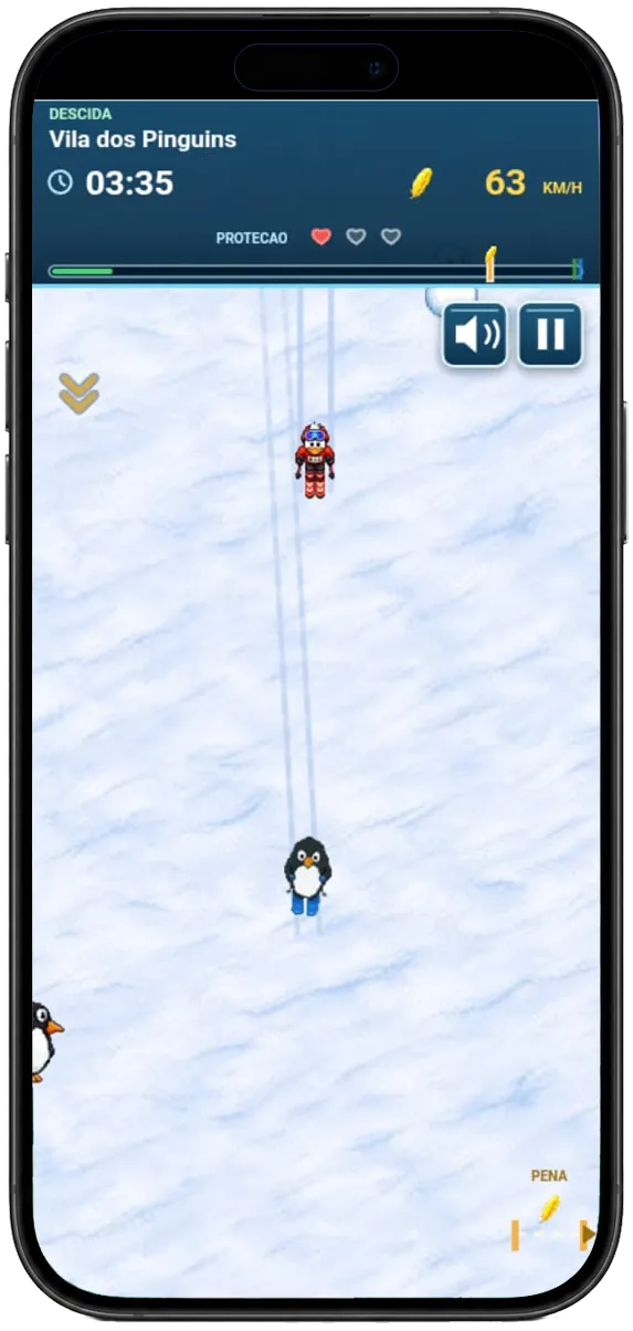 Ski Duck gameplay 03